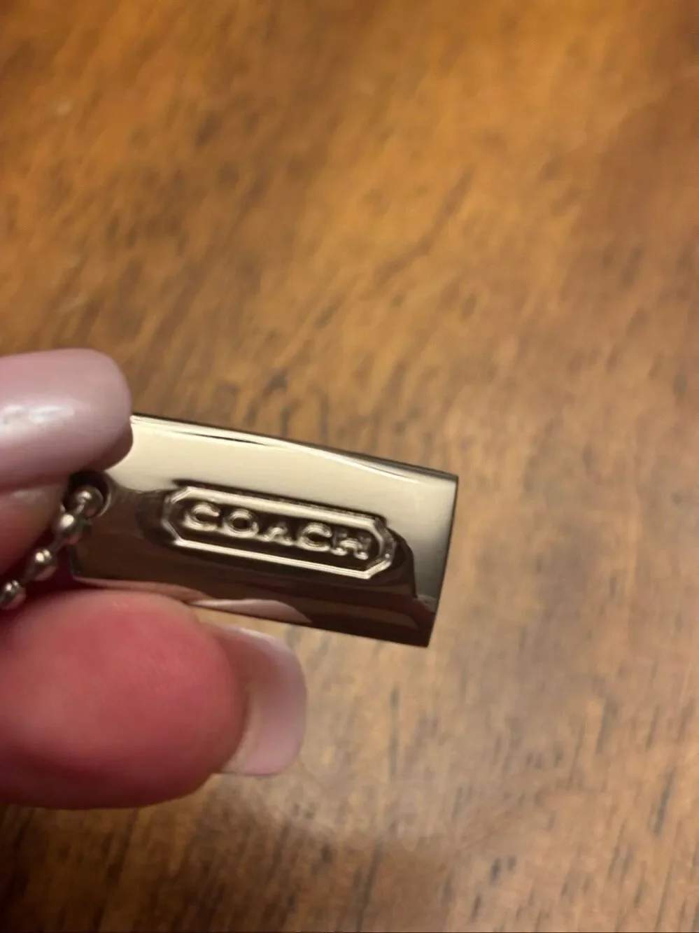 Coach keychain, NWT